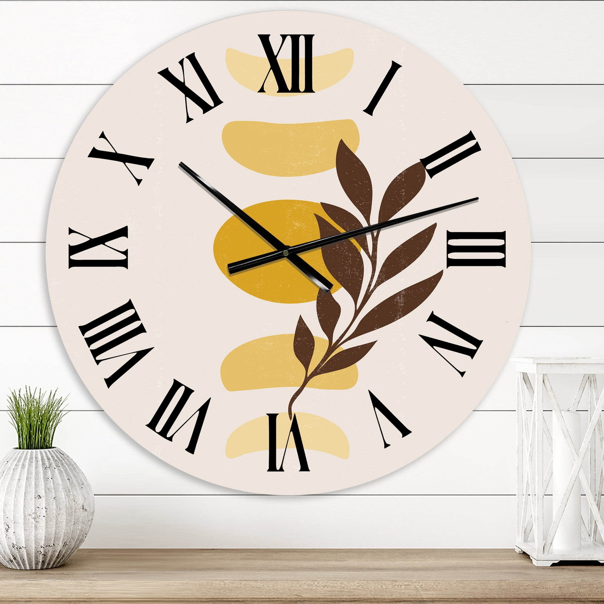 Designart 1 in Quartz Modern/Contemporary Wall Clock