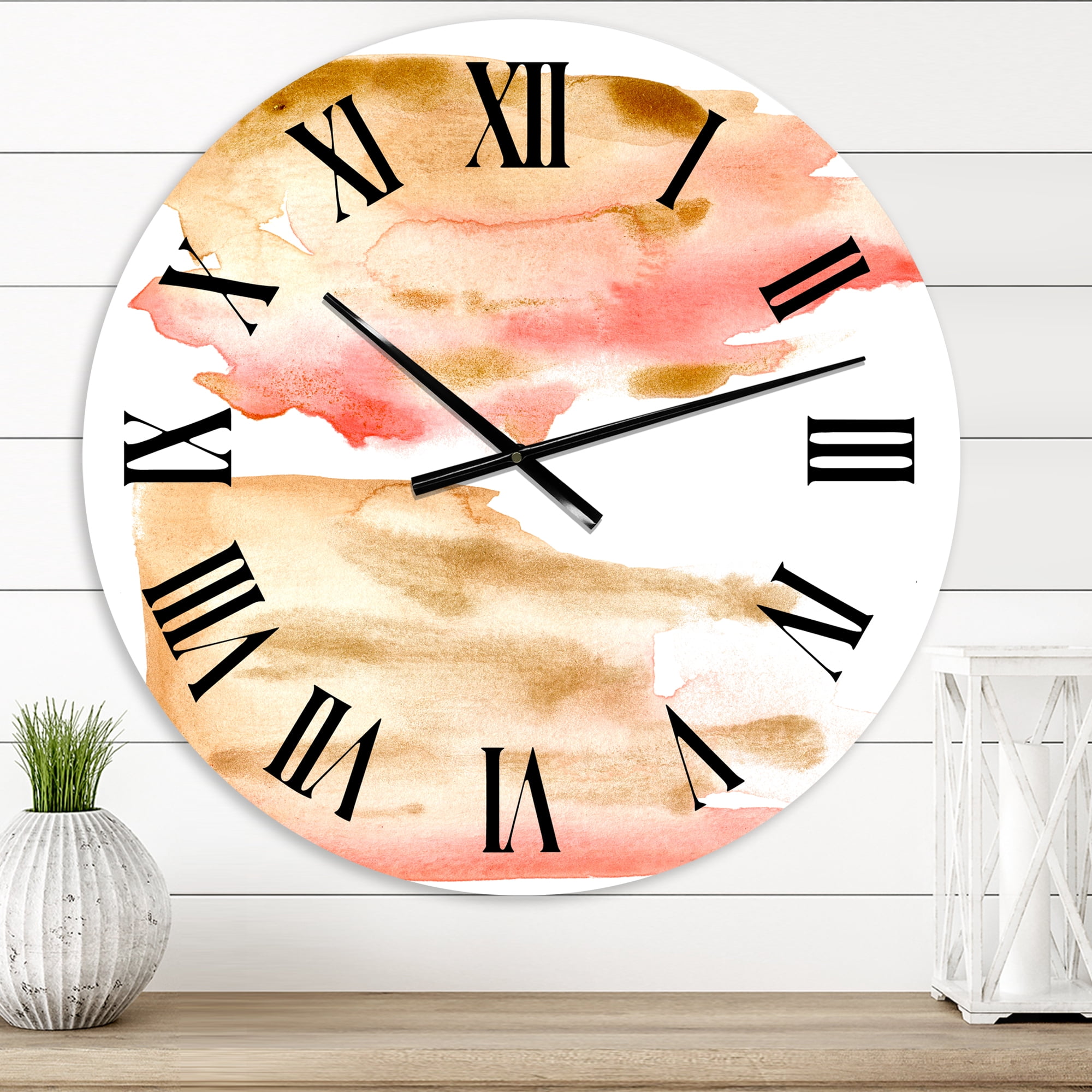 Designart 1 in Quartz Modern/Contemporary Wall Clock