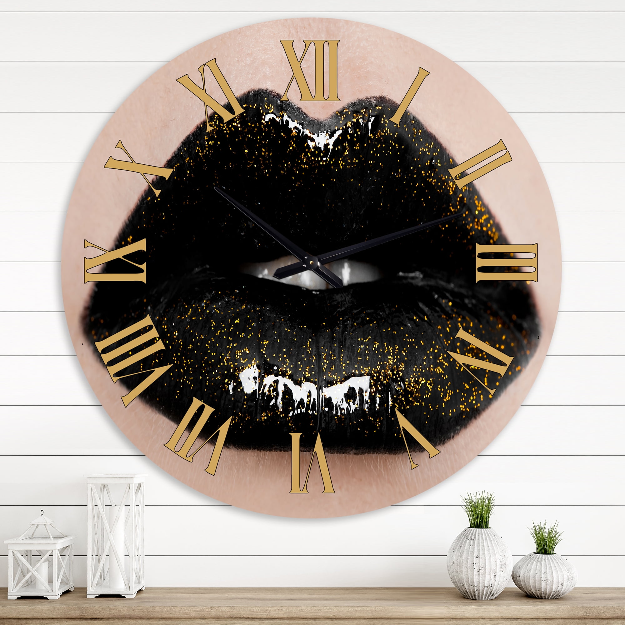 Designart 1 in Quartz Modern/Contemporary Wall Clock