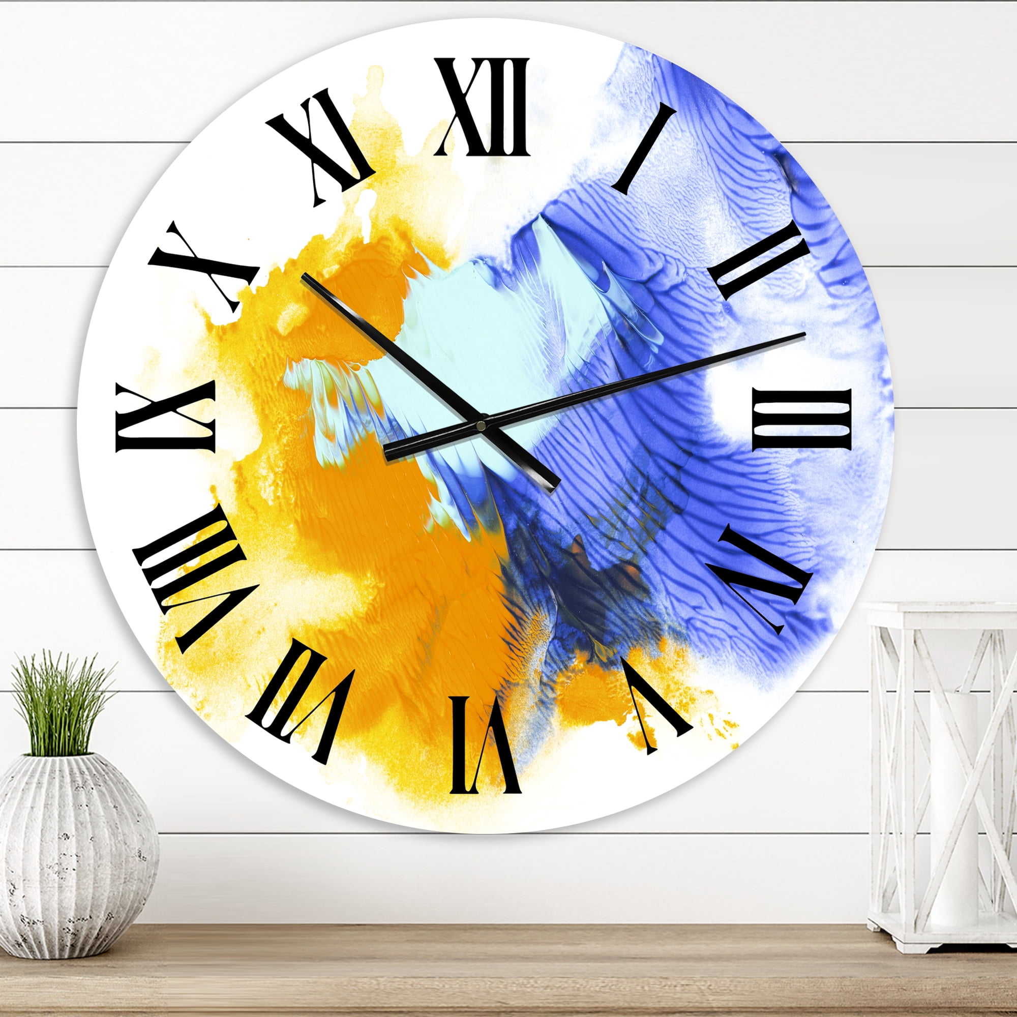 Designart 1 in Quartz Modern/Contemporary Wall Clock