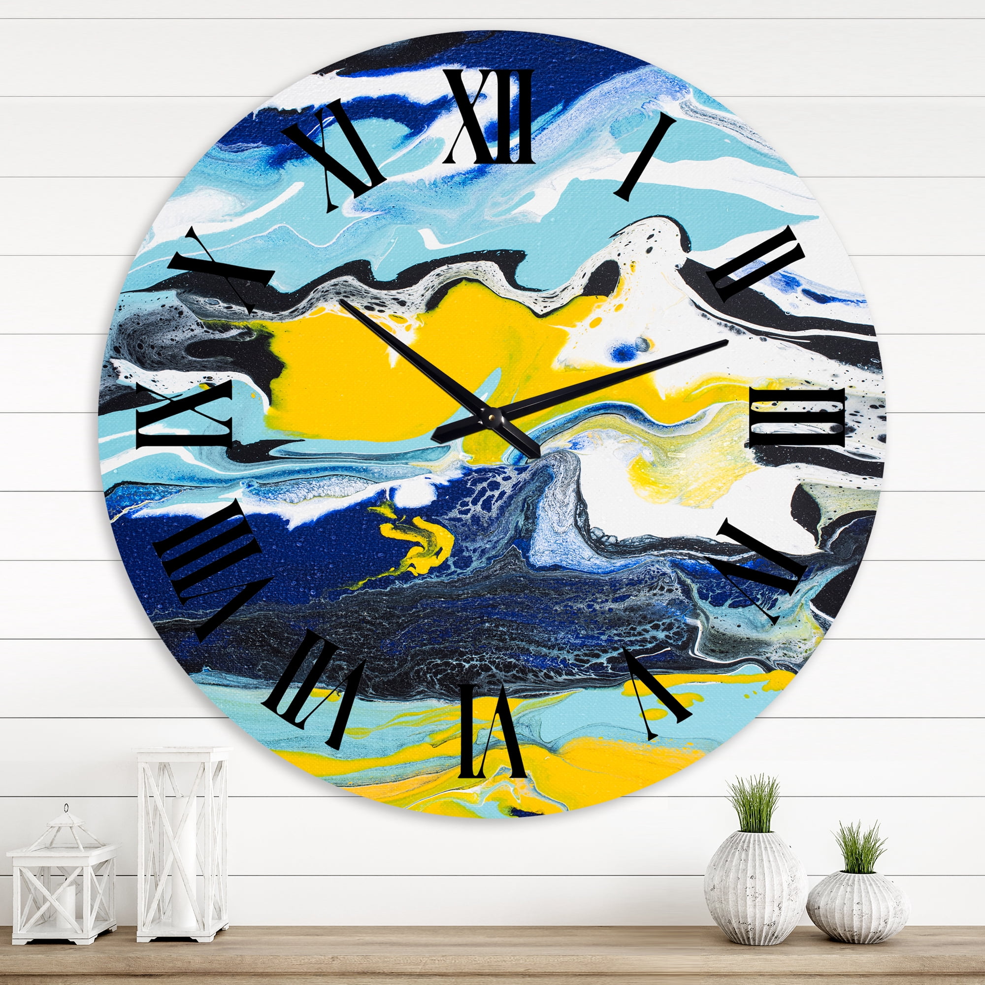 Designart 1 in Quartz Modern/Contemporary Wall Clock