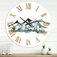thumbnail image 1 of Designart 1 in Quartz Modern/Contemporary Wall Clock, 1 of 5
