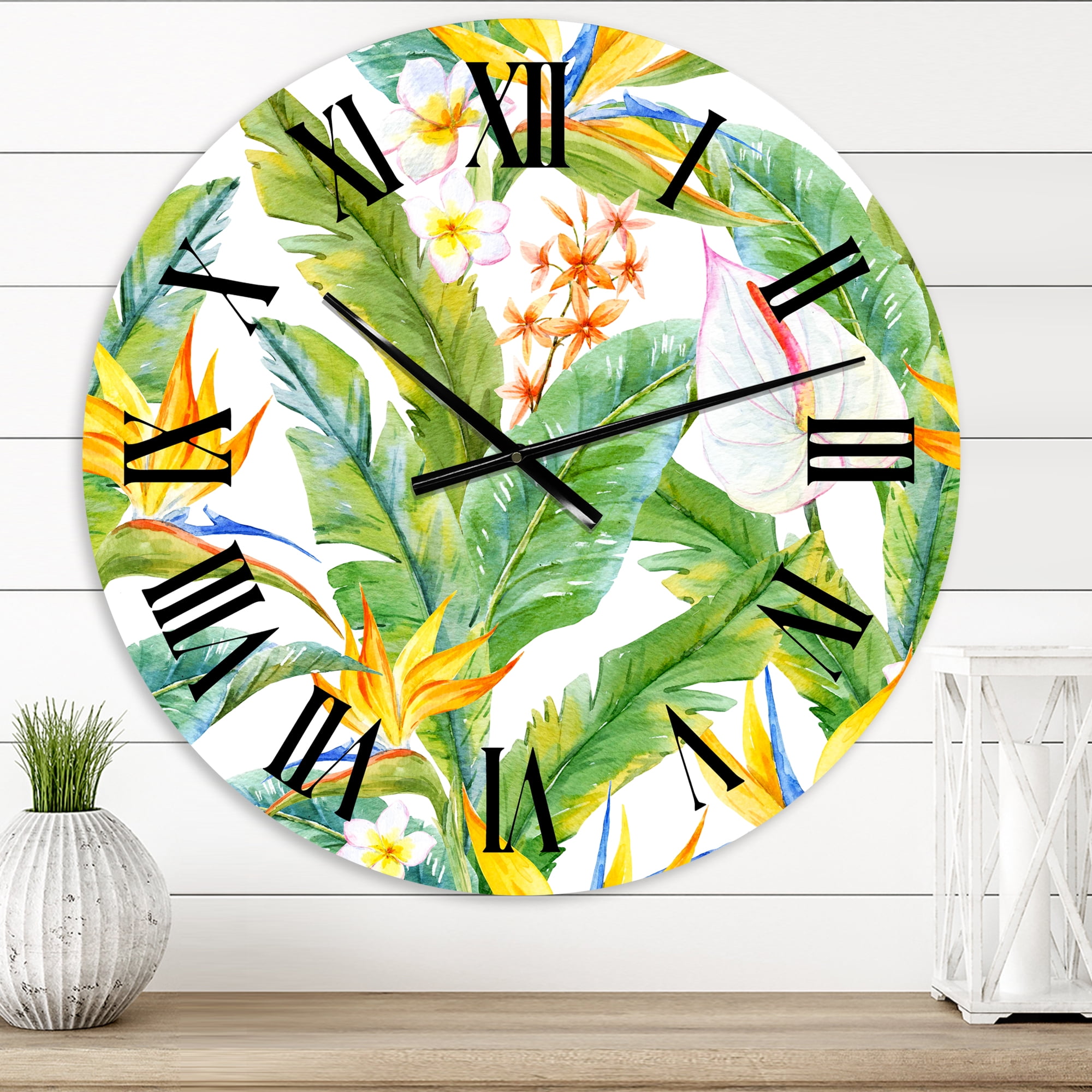 Designart 1 in Quartz Modern/Contemporary Wall Clock