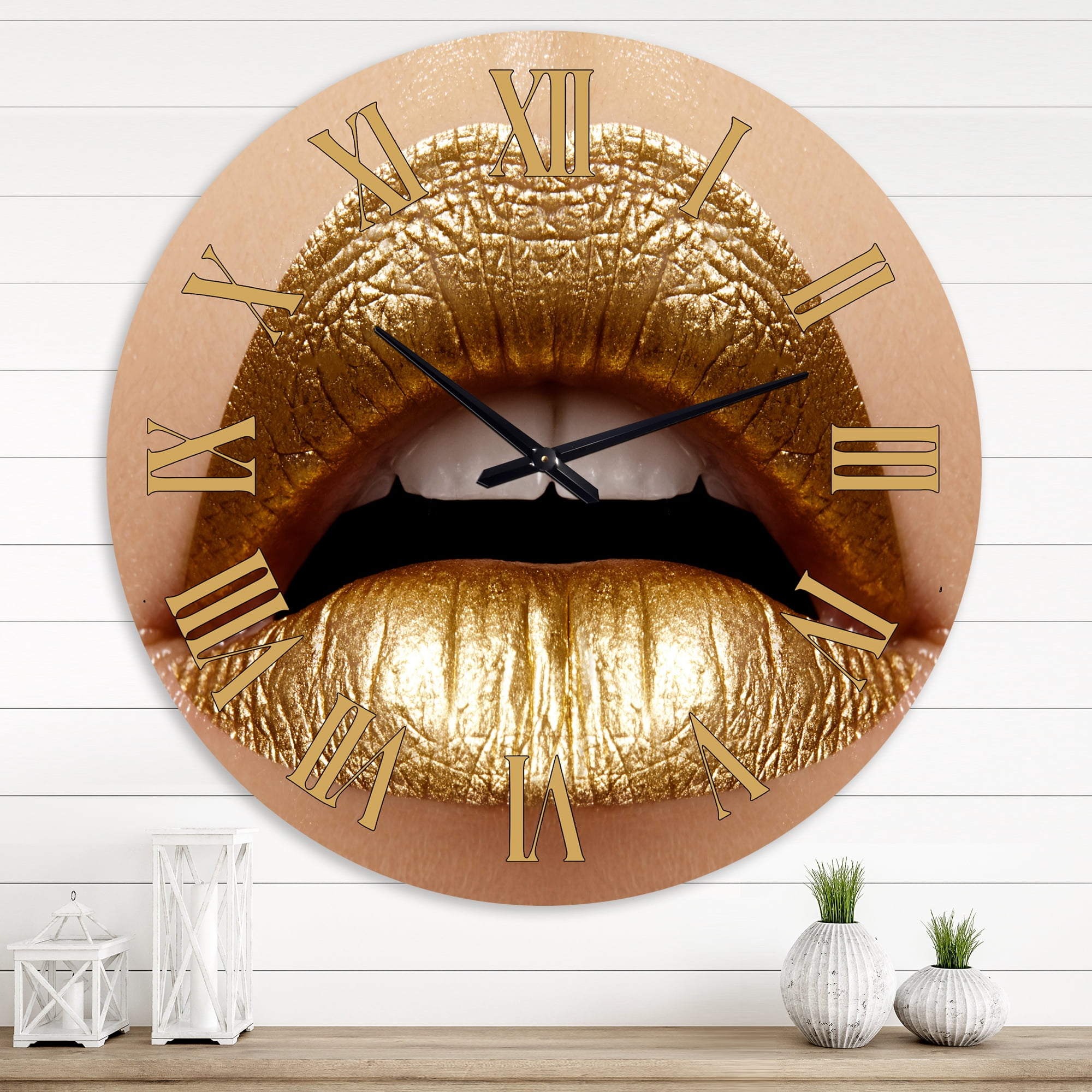 Designart 1 in Quartz Modern/Contemporary Wall Clock
