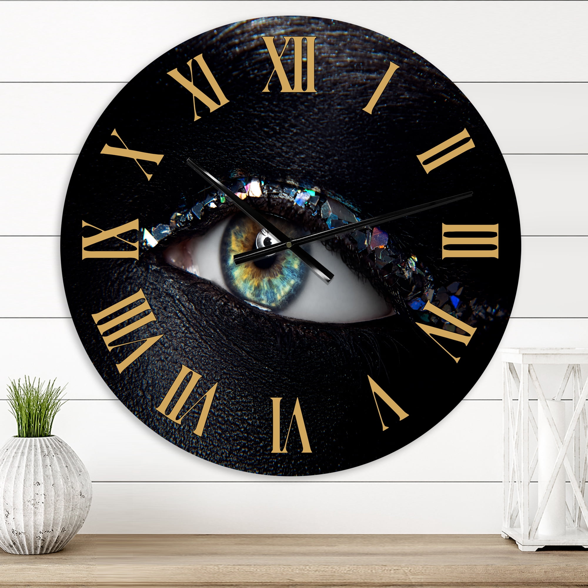 Designart 1 in Quartz Modern/Contemporary Wall Clock