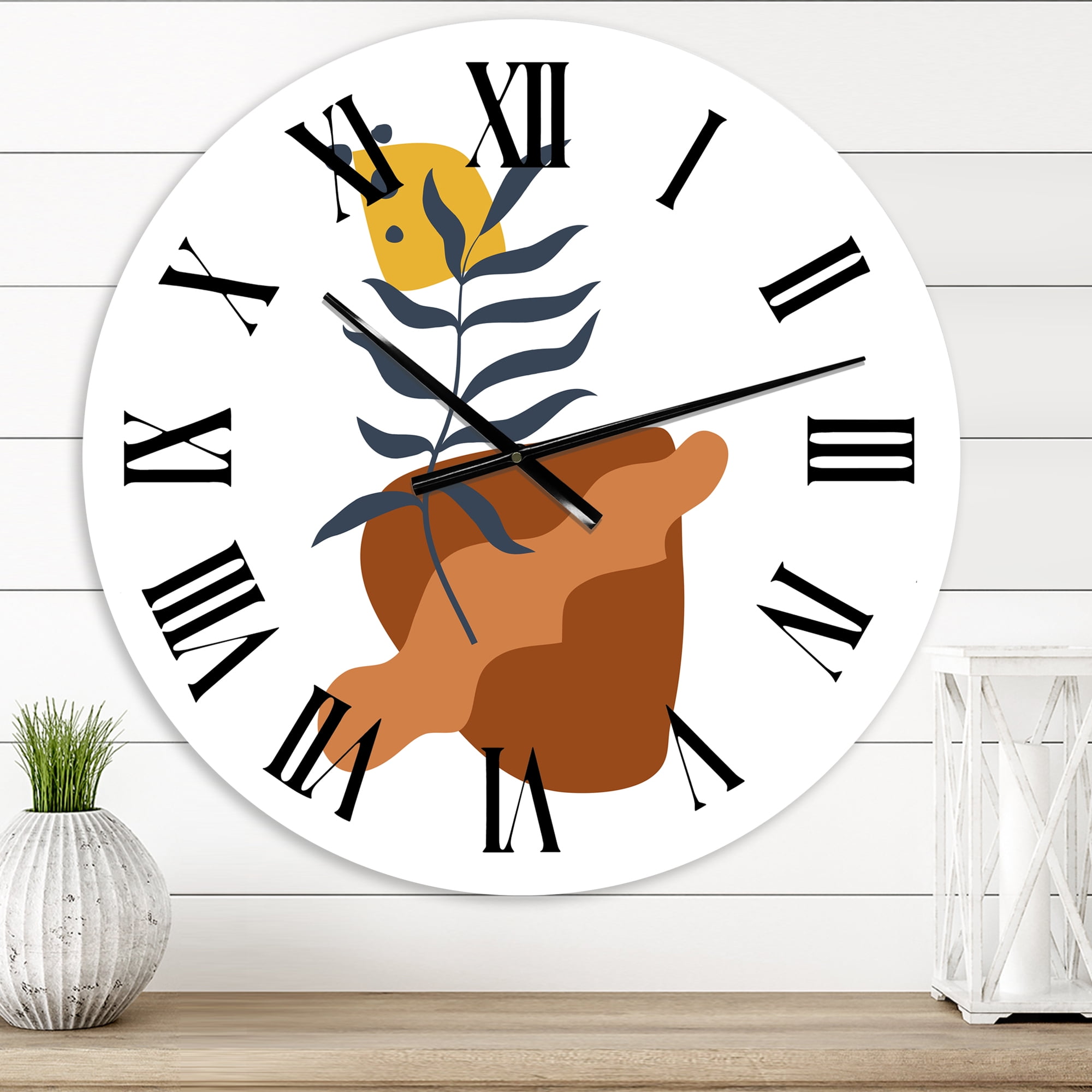 Designart 1 in Quartz Modern/Contemporary Wall Clock