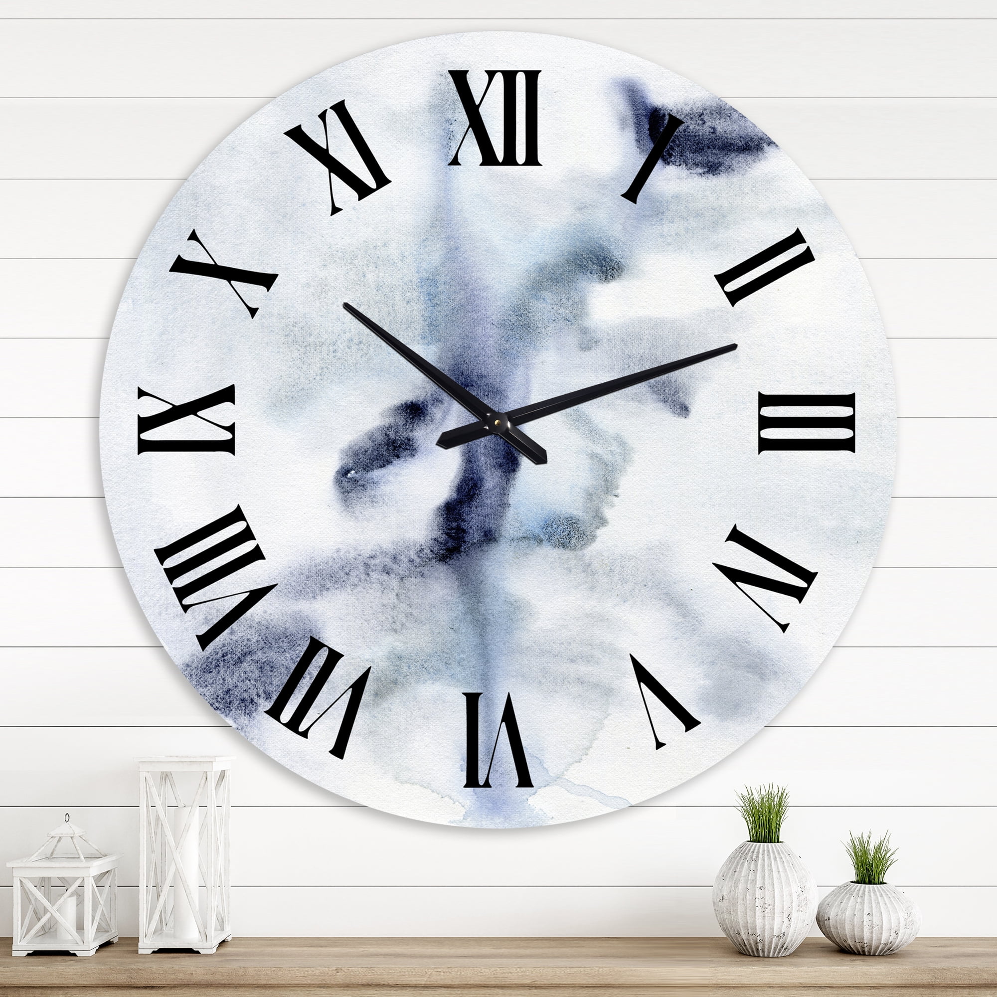 Designart 1 in Quartz Modern/Contemporary Wall Clock