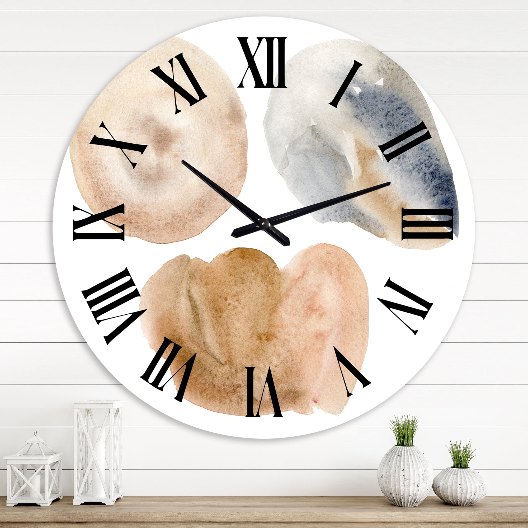 Designart 1 in Quartz Modern/Contemporary Wall Clock