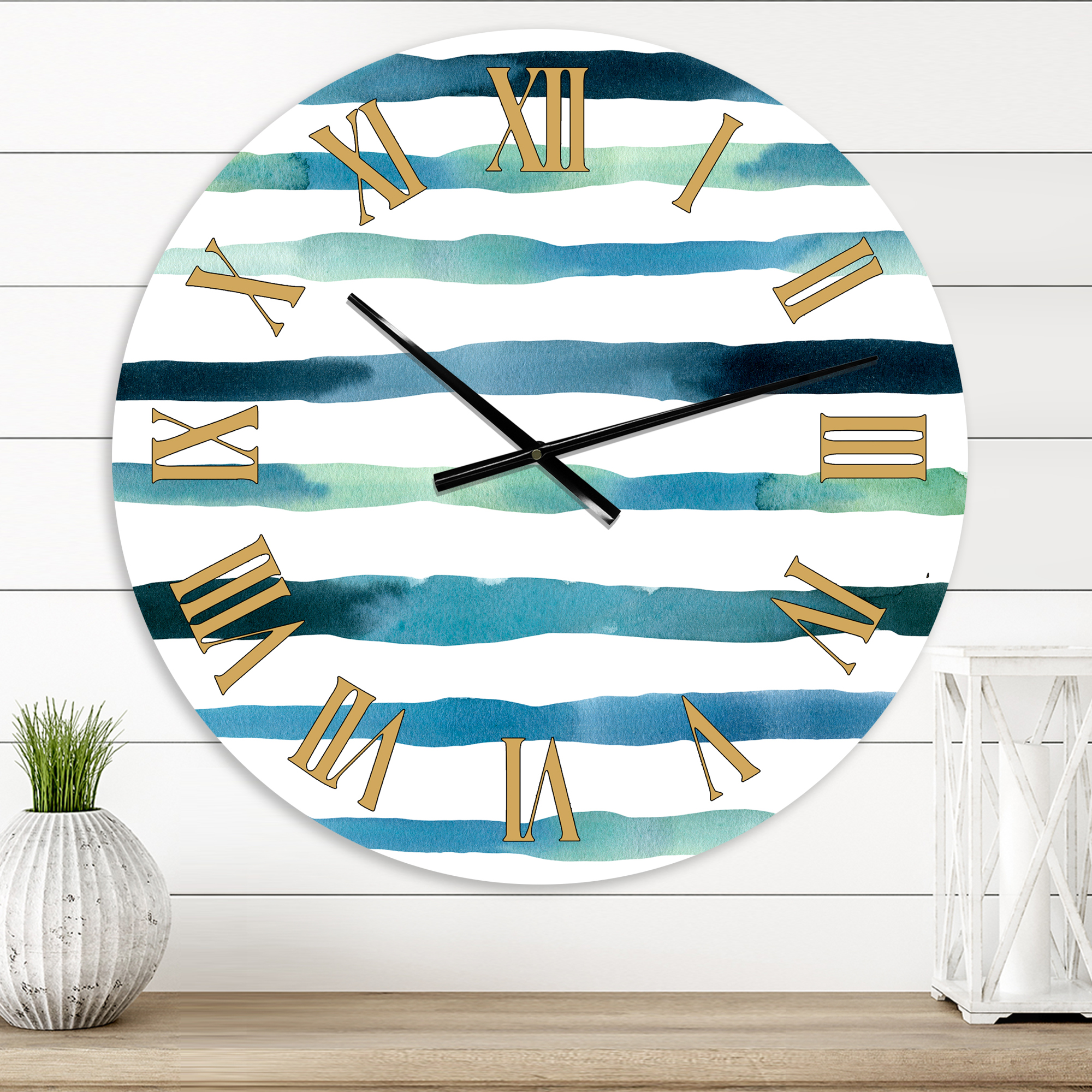 Designart 1 in Quartz Modern/Contemporary Wall Clock