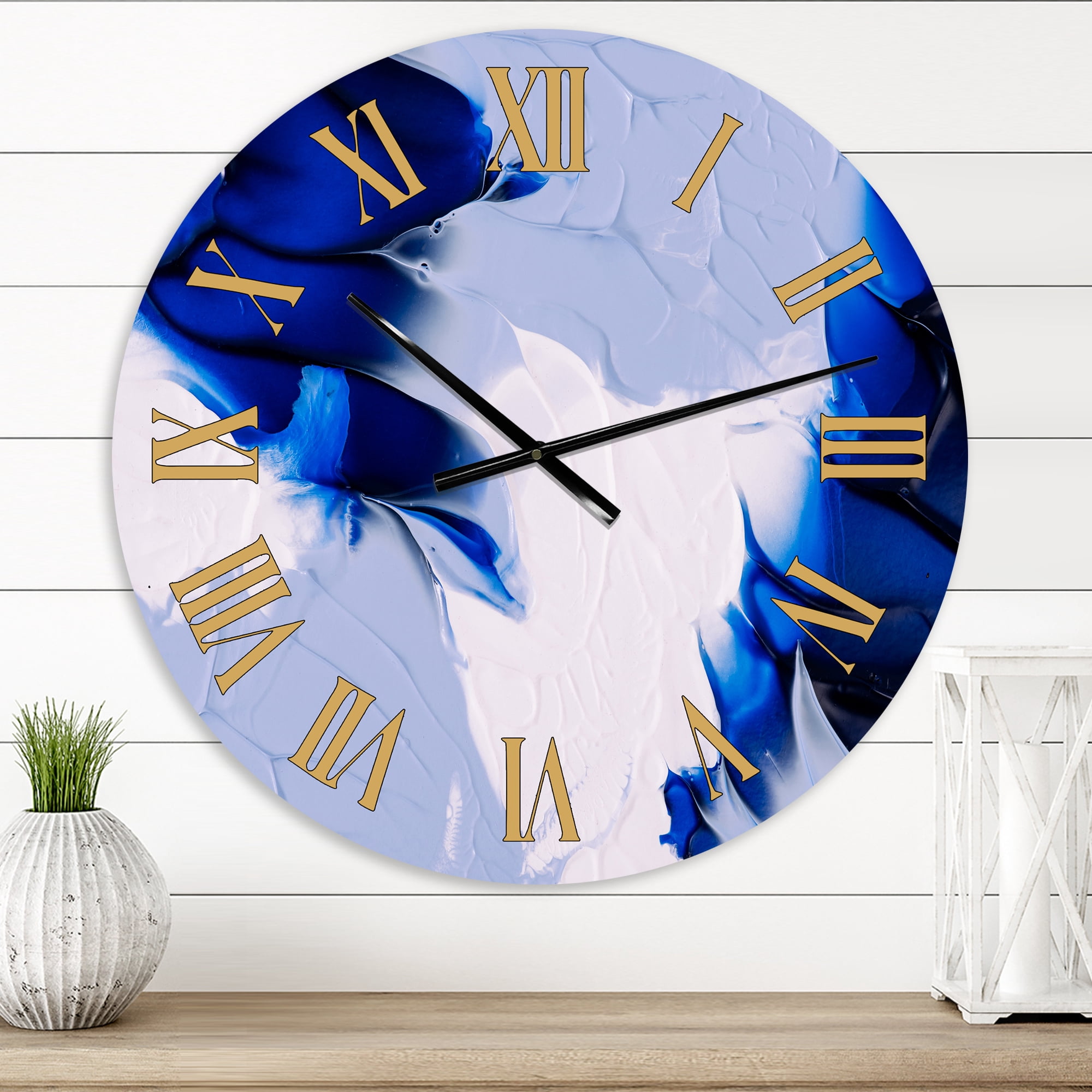 Designart 1 in Quartz Modern/Contemporary Wall Clock