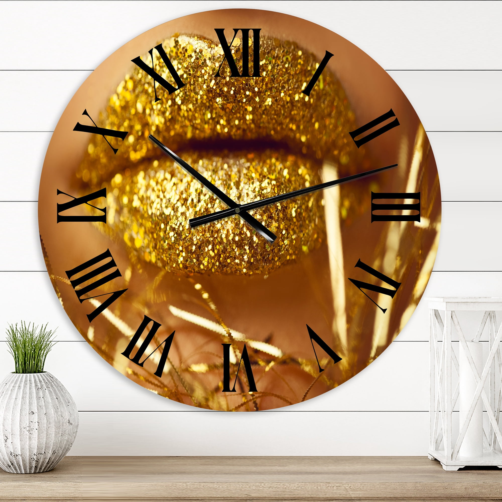Designart 1 in Quartz Modern/Contemporary Wall Clock
