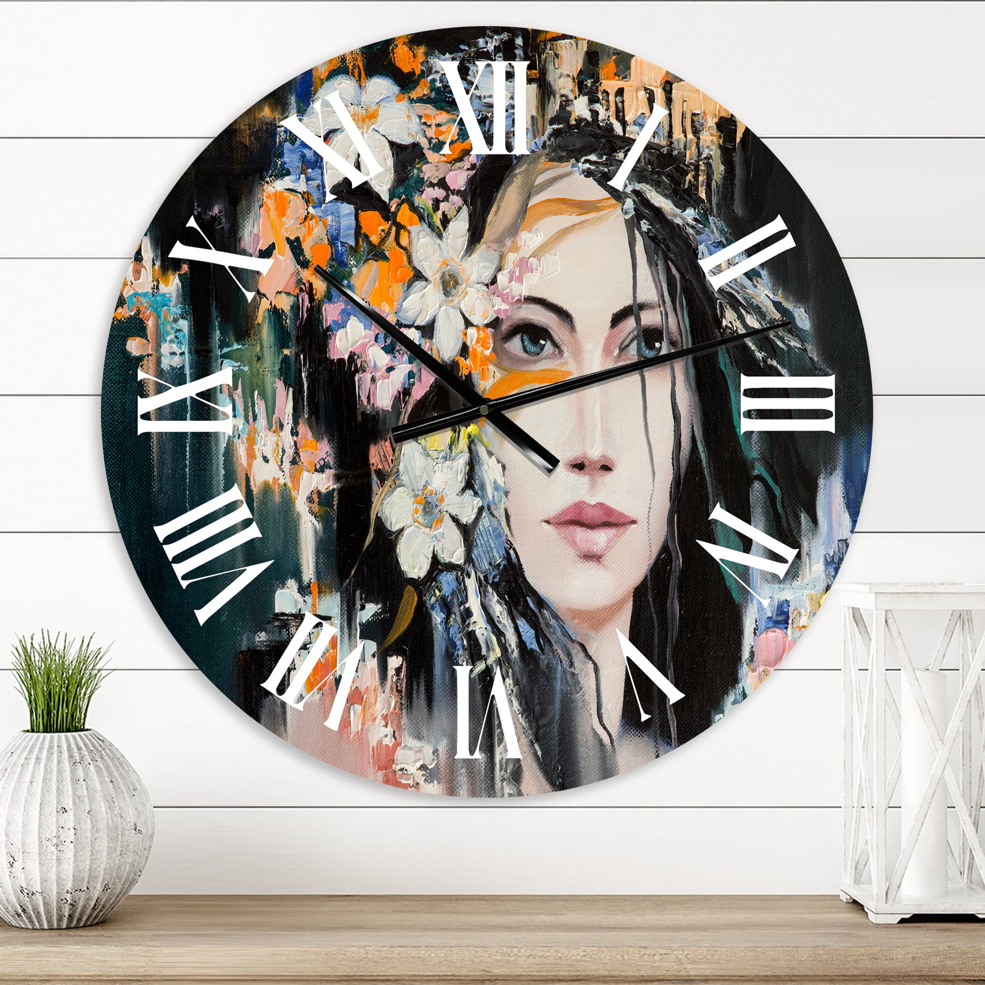 Designart 1 in Quartz Modern/Contemporary Wall Clock