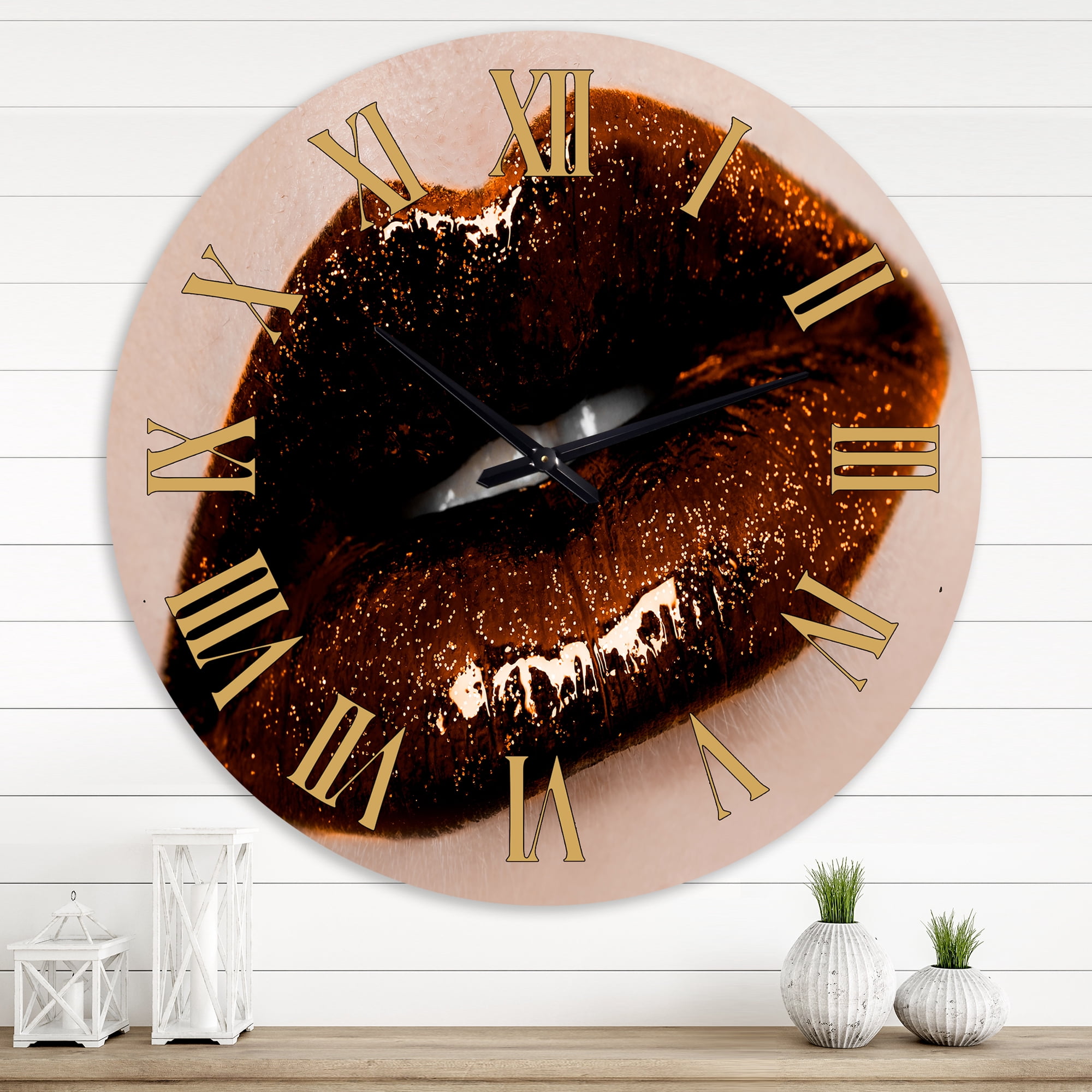 Designart 1 in Quartz Modern/Contemporary Wall Clock