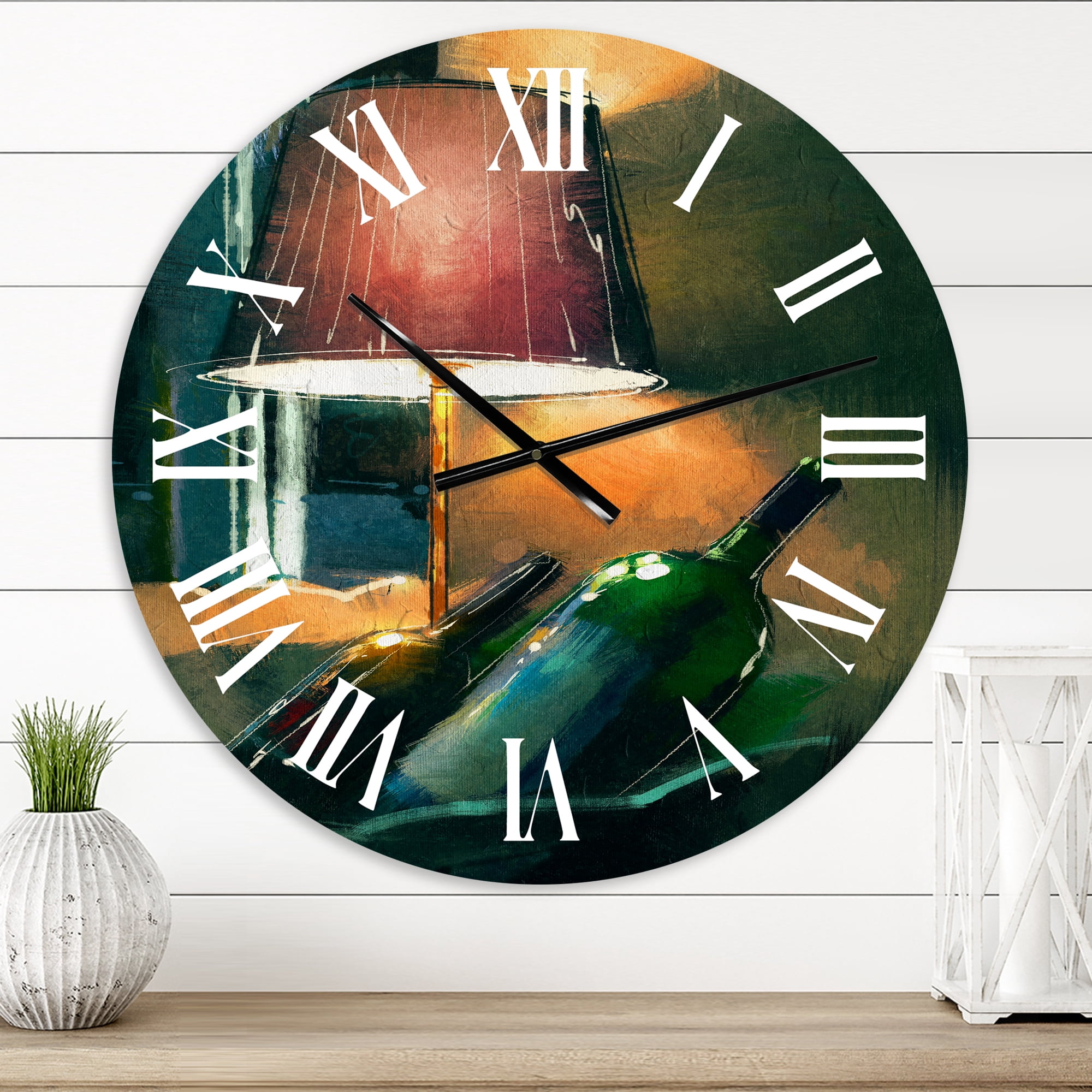 Designart 1 in Quartz Modern/Contemporary Wall Clock