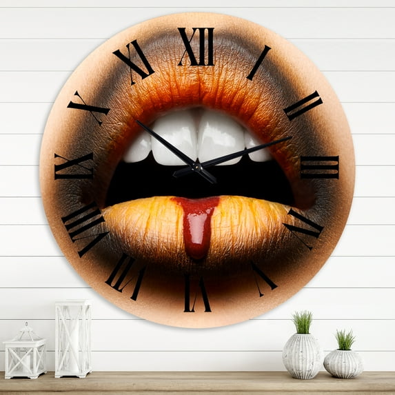 Designart 1 in Quartz Modern/Contemporary Wall Clock