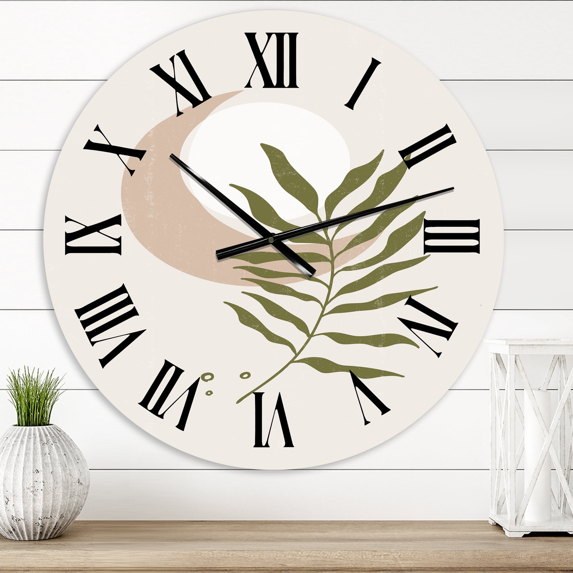 Designart 1 in Quartz Modern/Contemporary Wall Clock