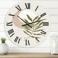 thumbnail image 1 of Designart 1 in Quartz Modern/Contemporary Wall Clock, 1 of 5