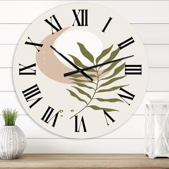 Designart 1 in Quartz Modern/Contemporary Wall Clock