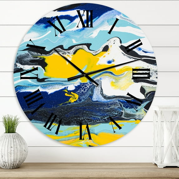 Designart 1 in Quartz Modern/Contemporary Wall Clock