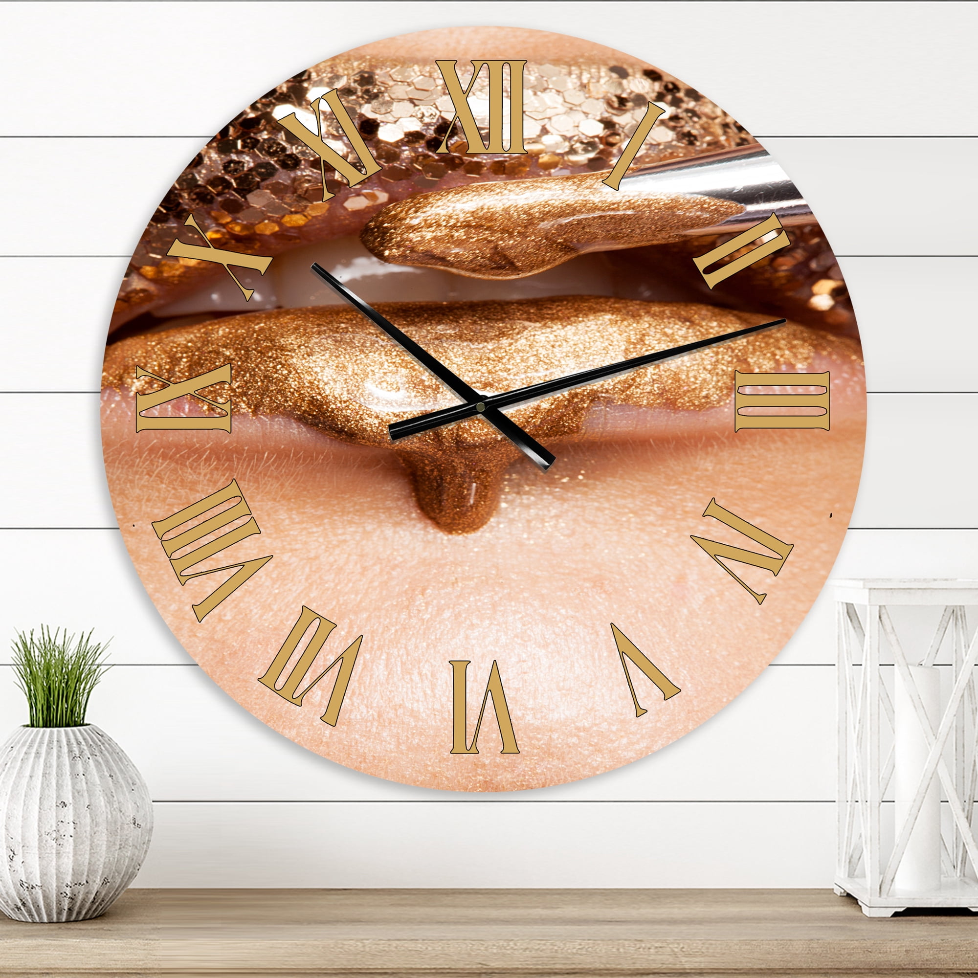 Designart 1 in Quartz Modern/Contemporary Wall Clock