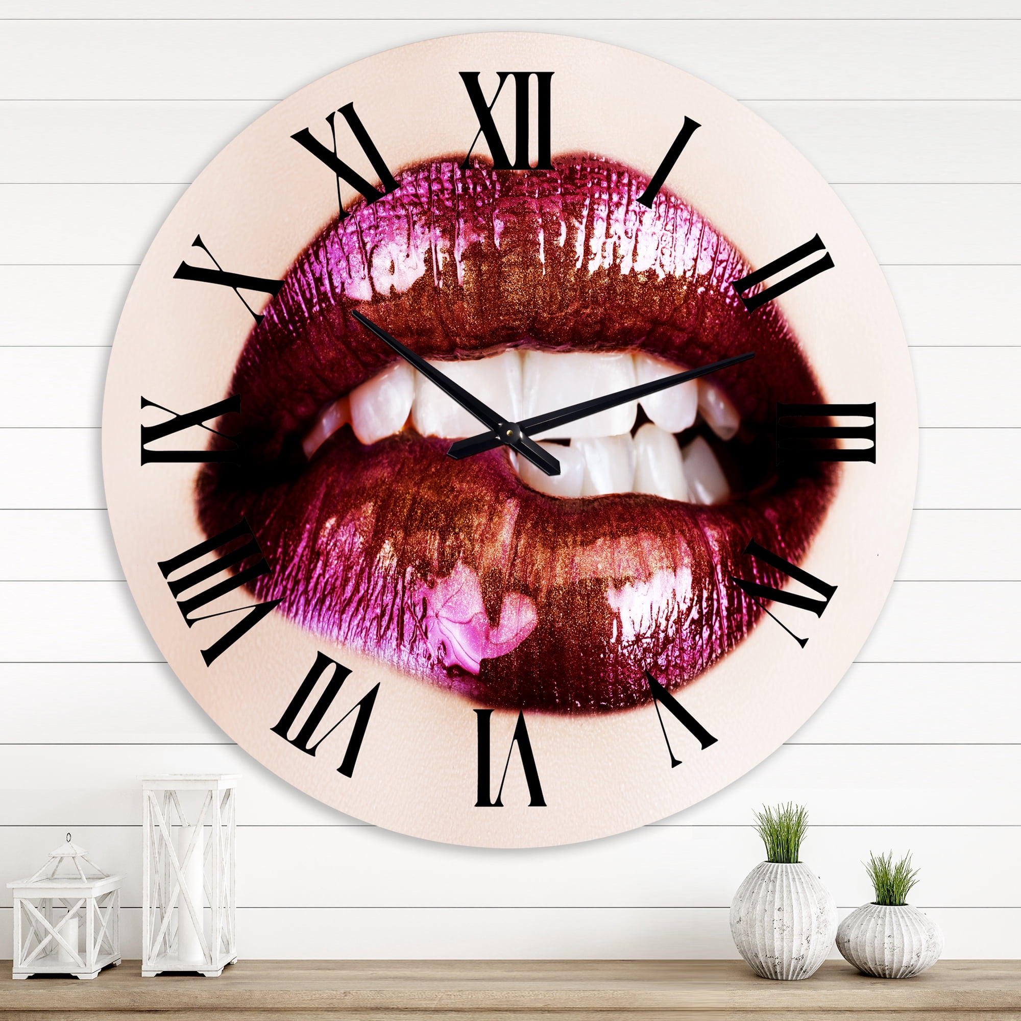 Designart 1 in Quartz Modern/Contemporary Wall Clock