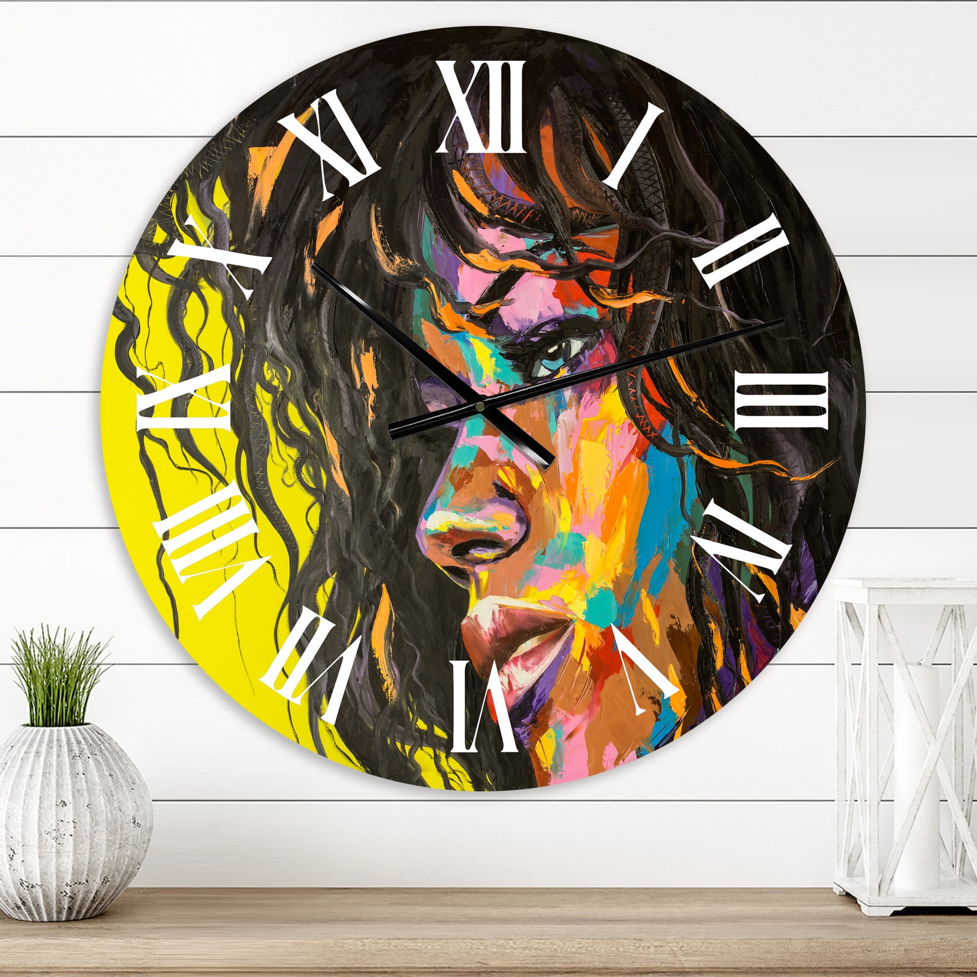 Designart 1 in Quartz Modern/Contemporary Wall Clock