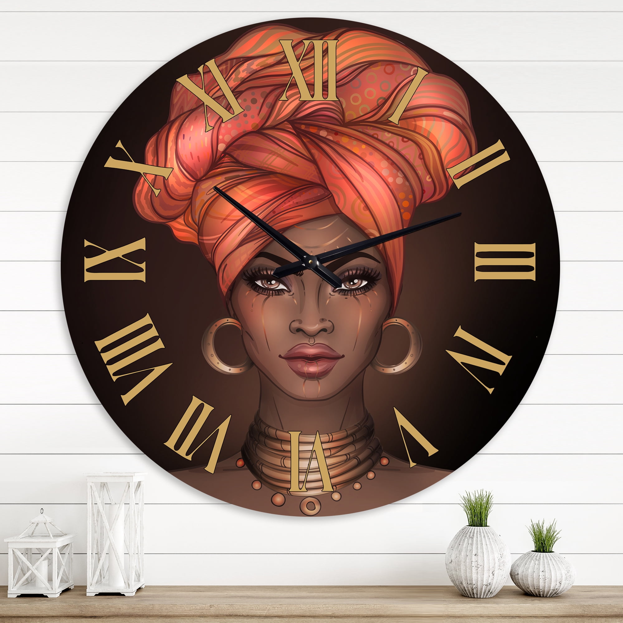 Designart 1 in Quartz Modern/Contemporary Wall Clock