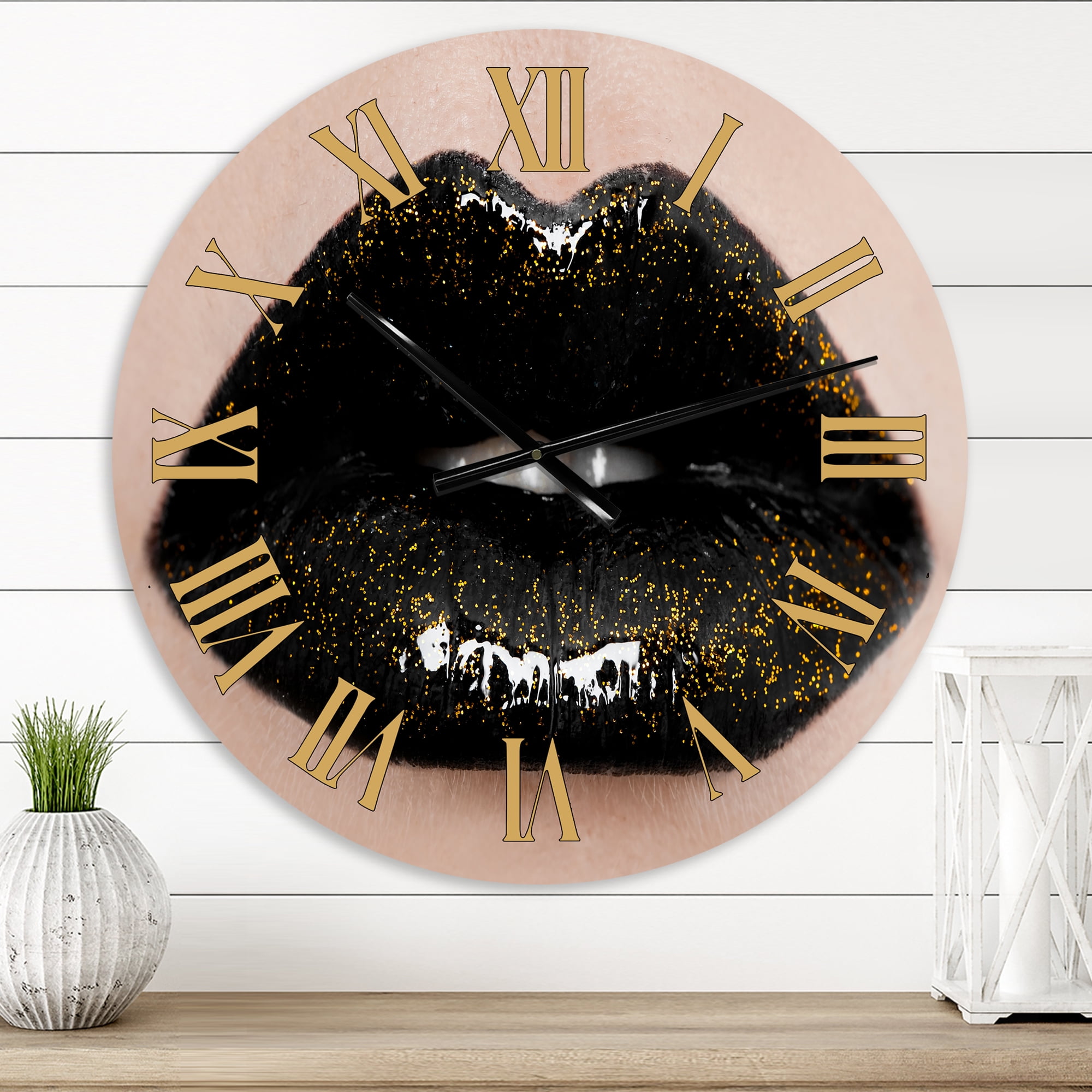 Designart 1 in Quartz Modern/Contemporary Wall Clock