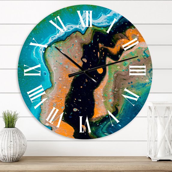 Designart 1 in Quartz Modern/Contemporary Wall Clock
