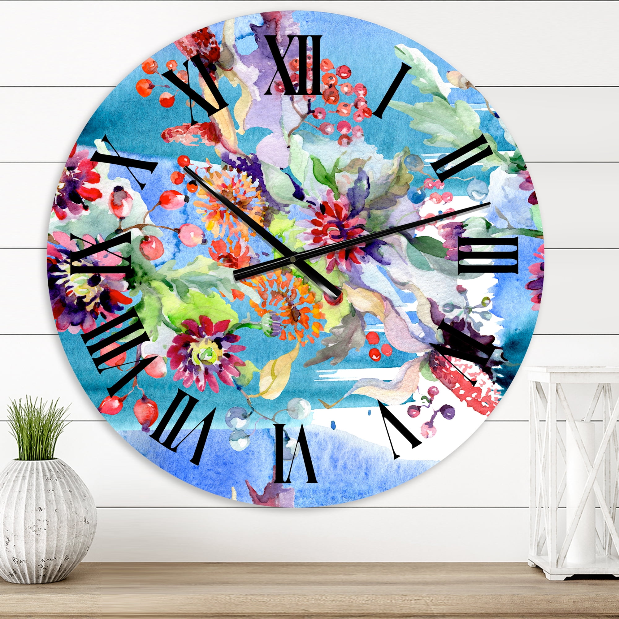 Designart 1 in Quartz Modern/Contemporary Wall Clock