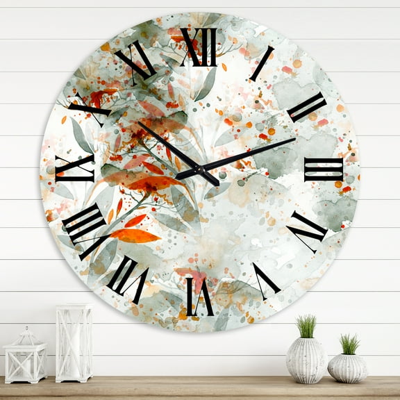 Designart 1 in Quartz Modern/Contemporary Wall Clock
