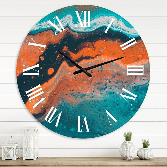 Designart 1 in Quartz Modern/Contemporary Wall Clock