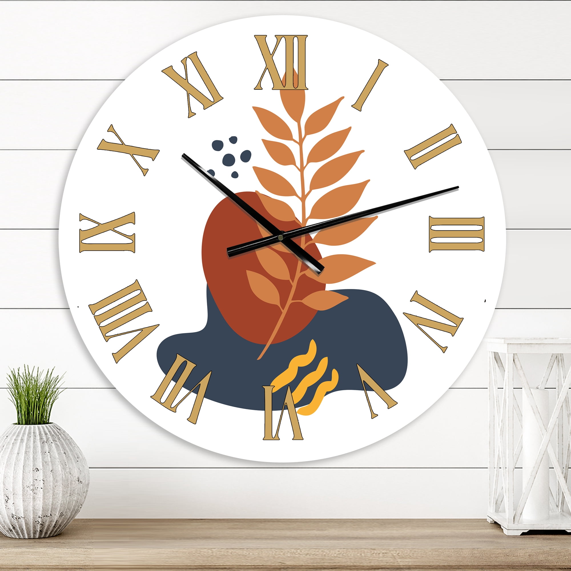 Designart 1 in Quartz Modern/Contemporary Wall Clock