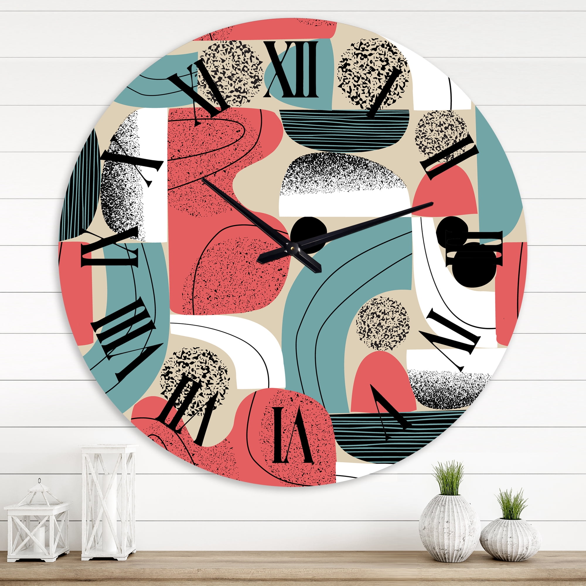 Designart 1 in Quartz Modern/Contemporary Wall Clock