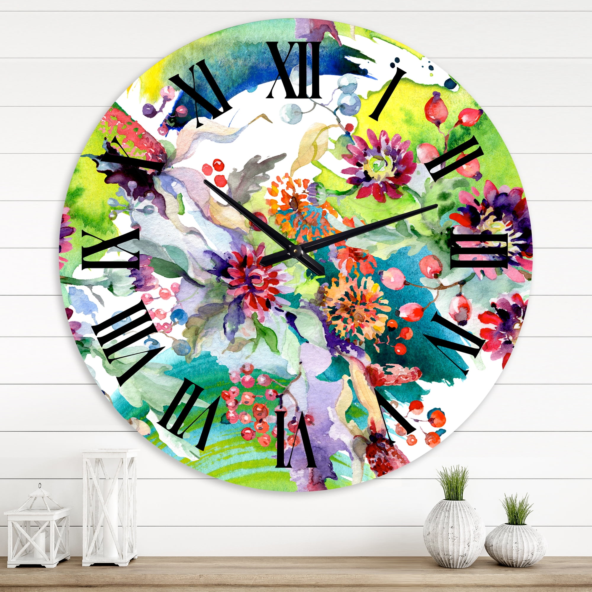 Designart 1 in Quartz Modern/Contemporary Wall Clock