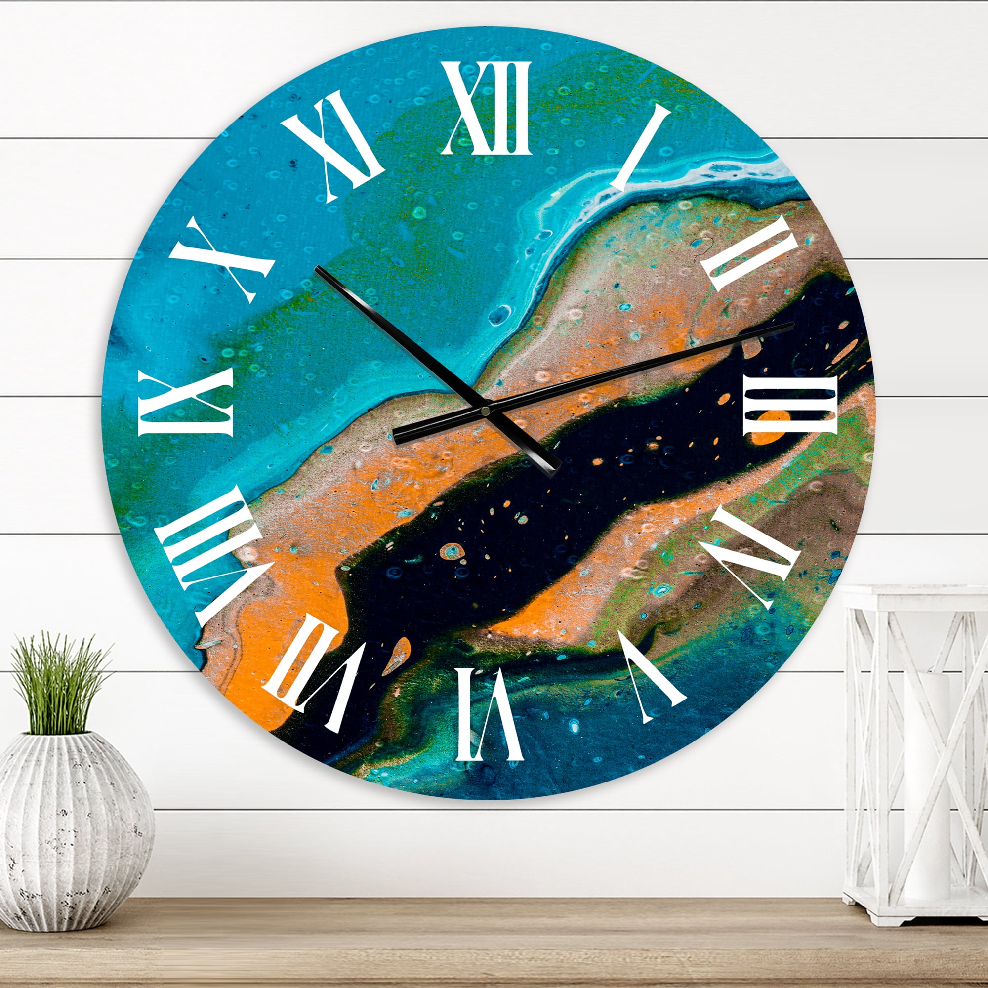 Designart 1 in Quartz Modern/Contemporary Wall Clock