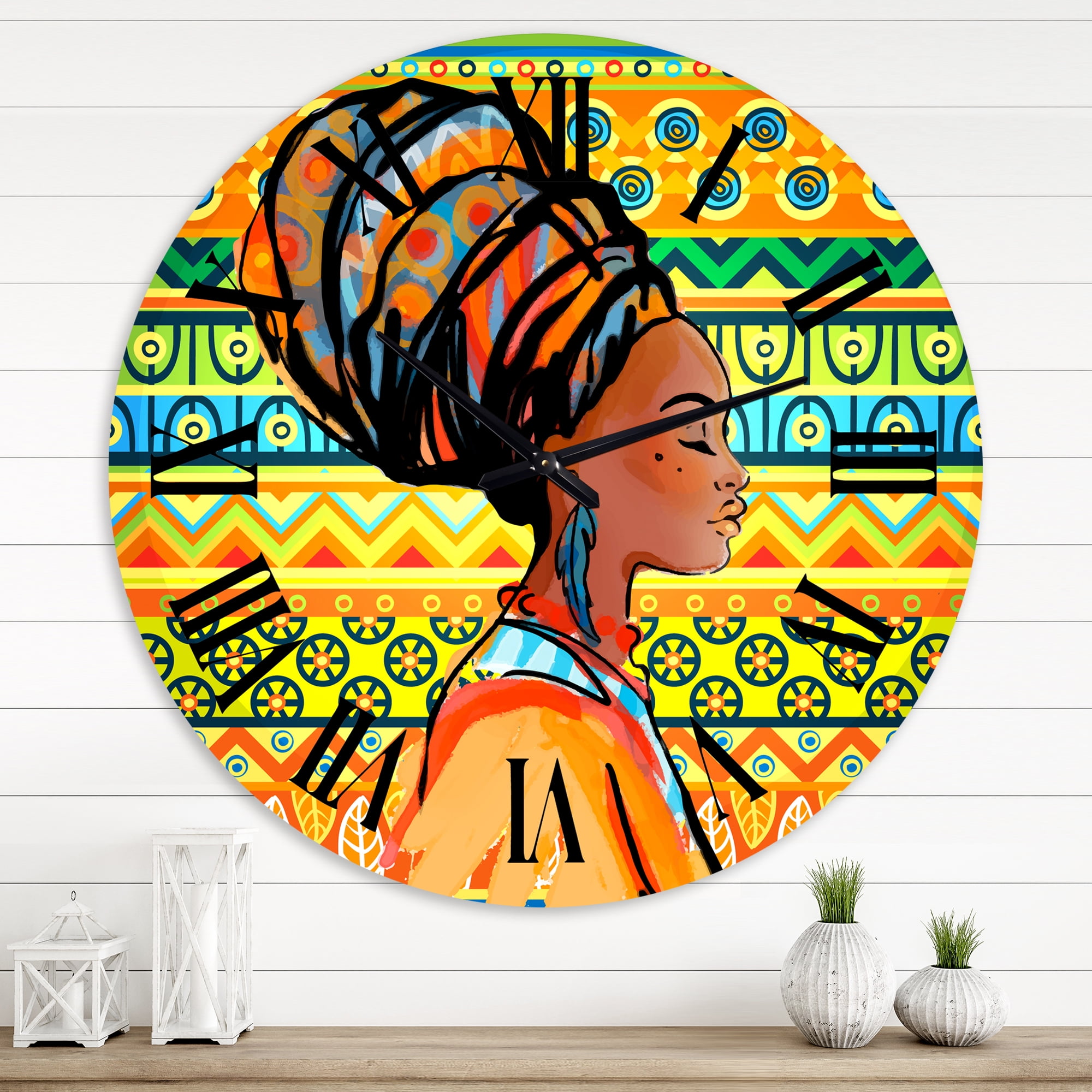 Designart 1 in Quartz Modern/Contemporary Wall Clock
