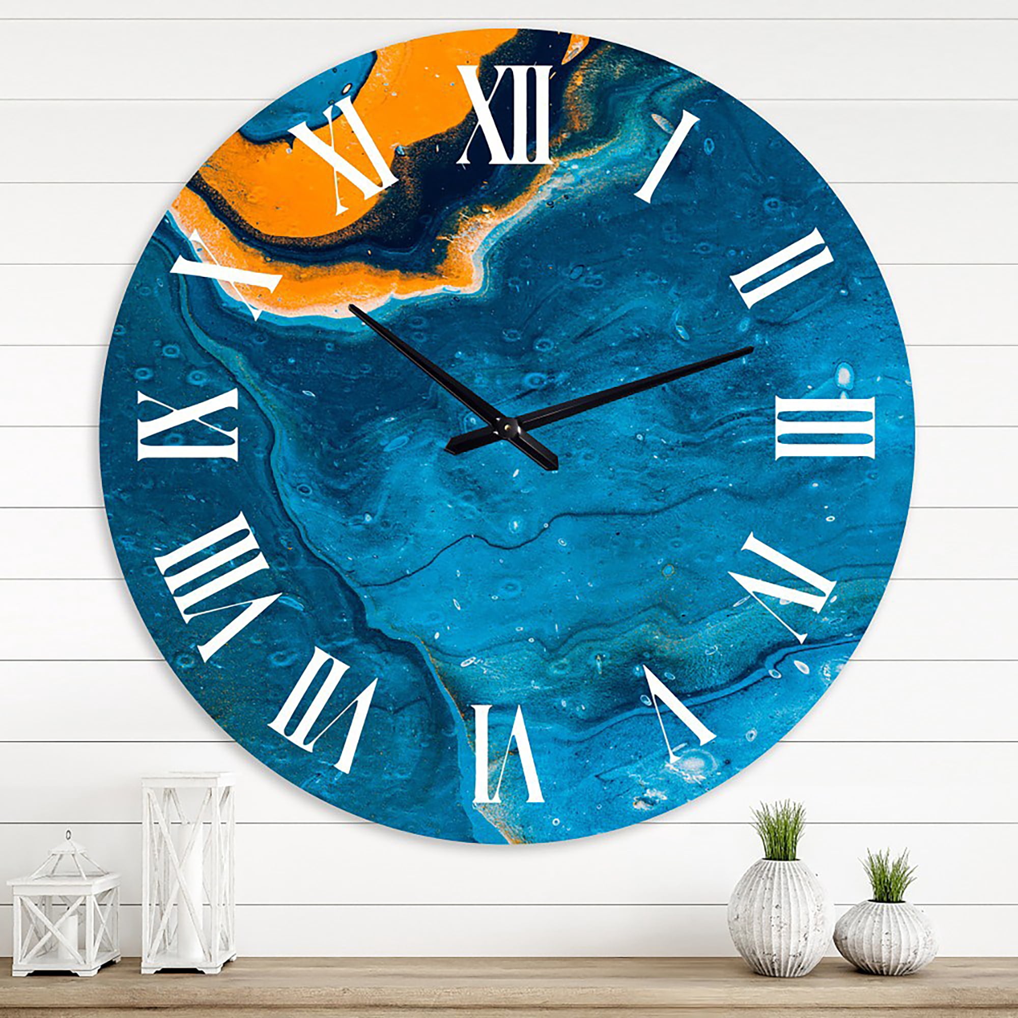 Designart 1 in Quartz Modern/Contemporary Wall Clock