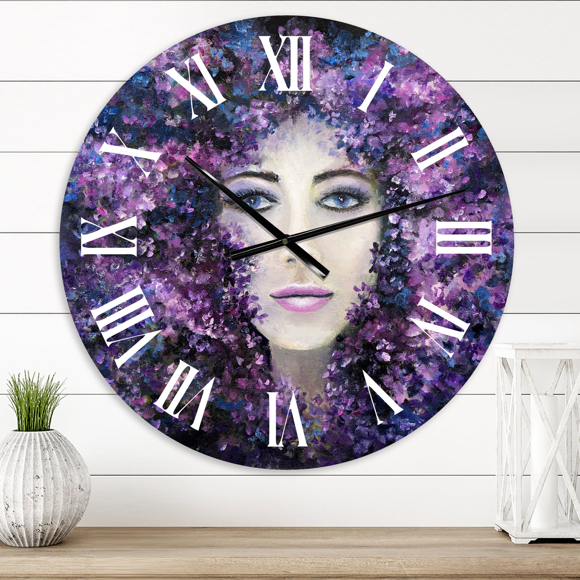 Designart 1 in Quartz Modern/Contemporary Wall Clock
