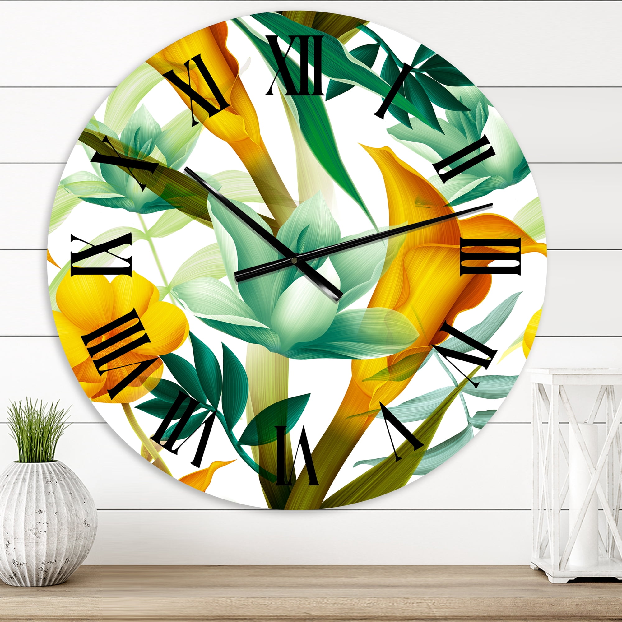 Designart 1 in Quartz Modern/Contemporary Wall Clock