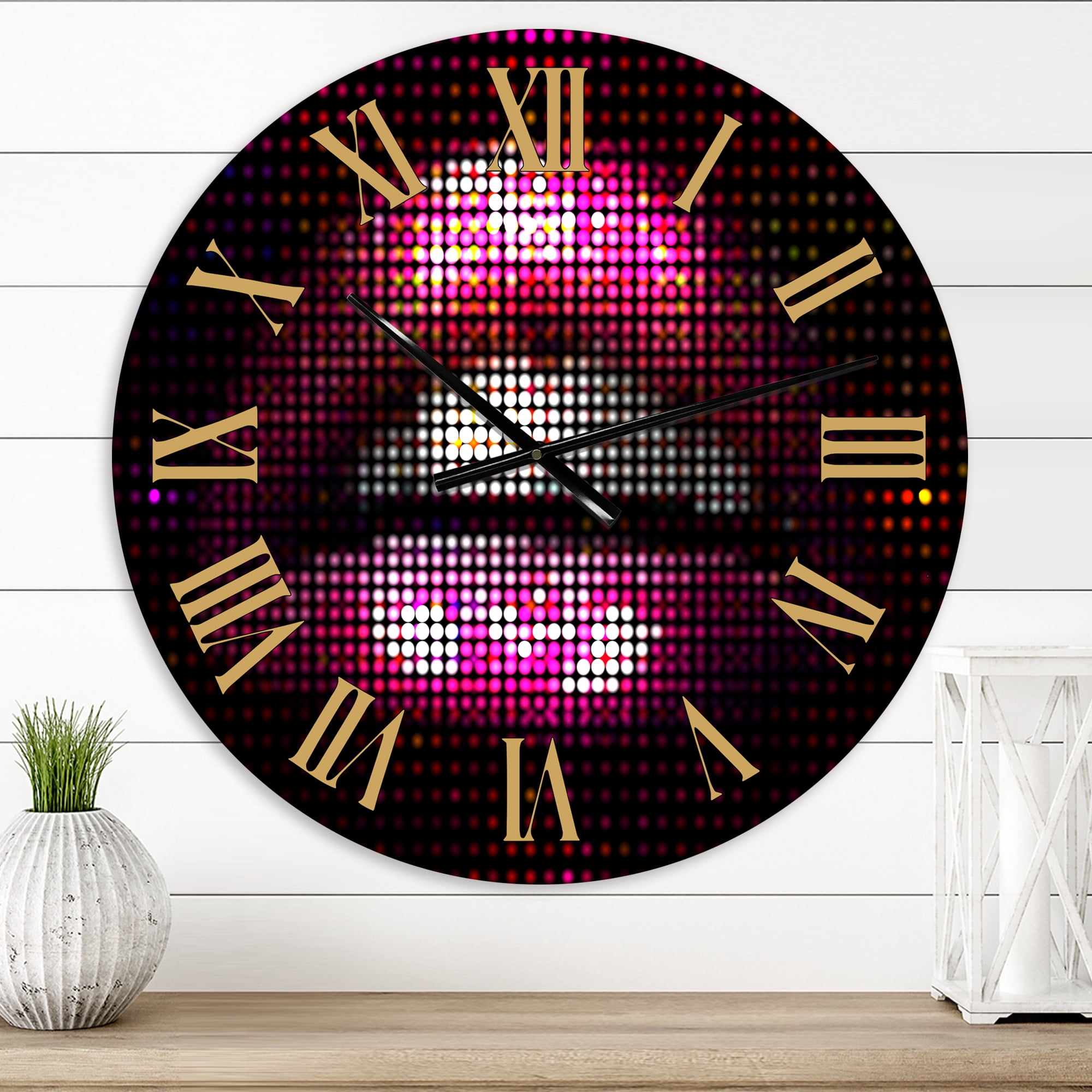 Designart 1 in Quartz Modern/Contemporary Wall Clock