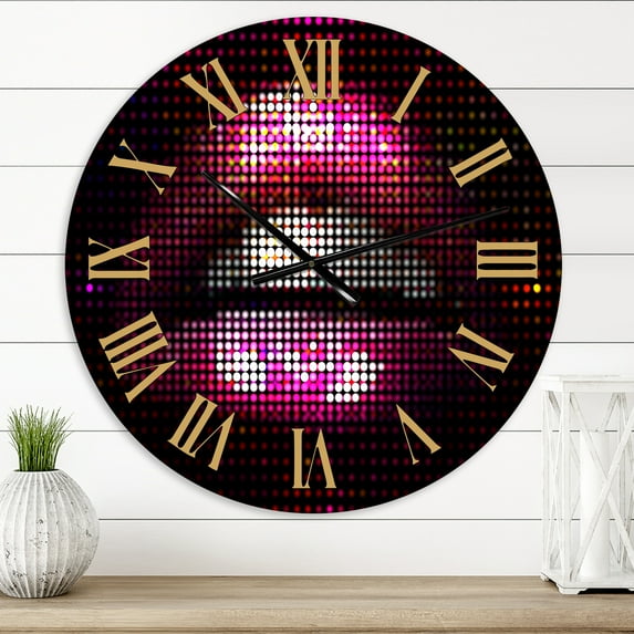 Designart 1 in Quartz Modern/Contemporary Wall Clock