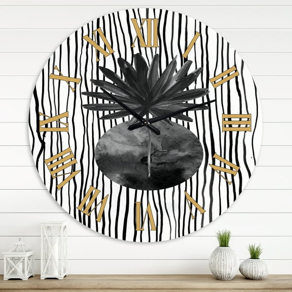 Designart 1 in Quartz Modern/Contemporary Wall Clock