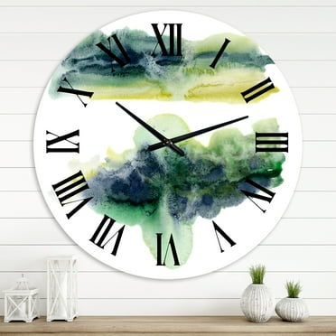 Designart 1 in Quartz Modern/Contemporary Wall Clock