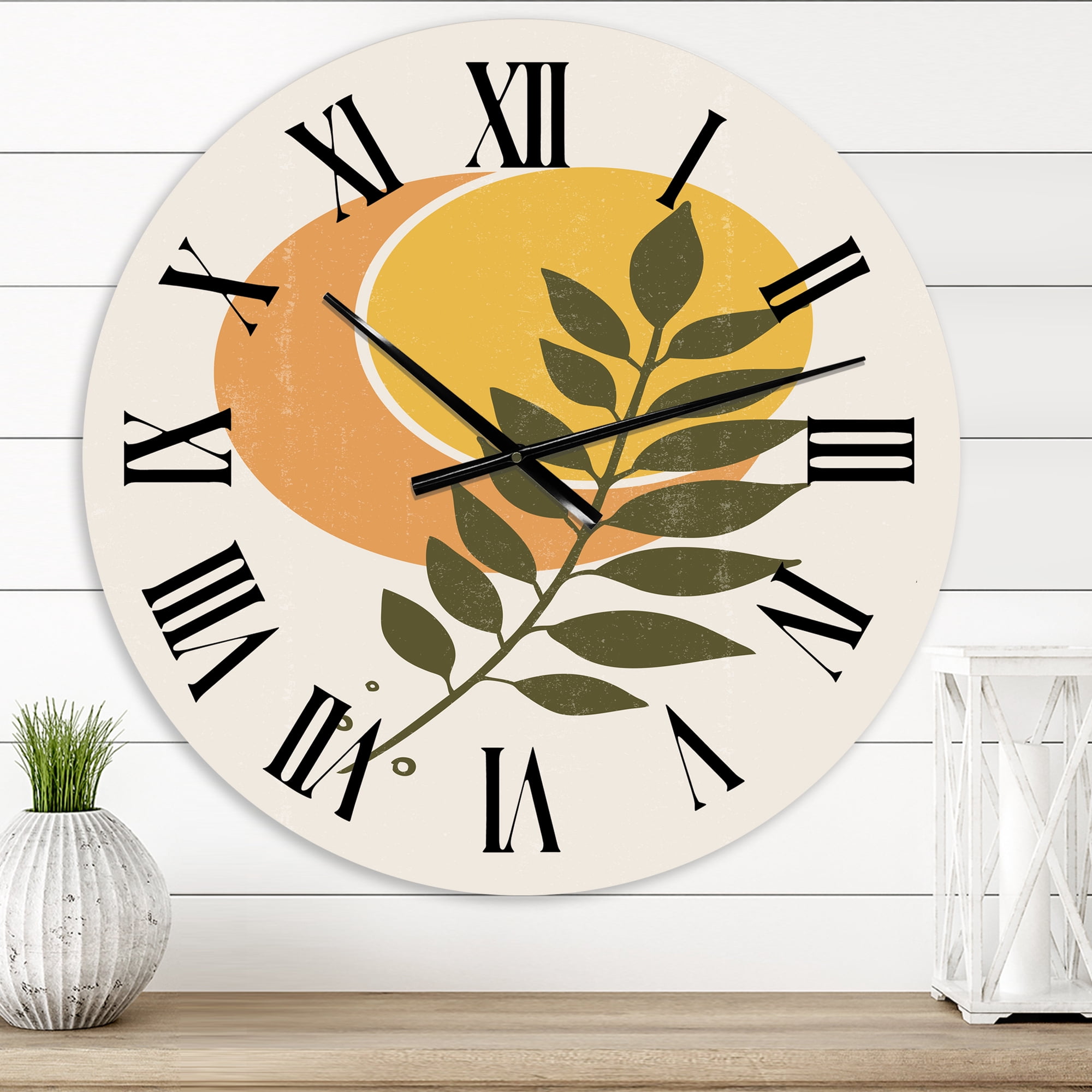 Designart 1 in Quartz Modern/Contemporary Wall Clock