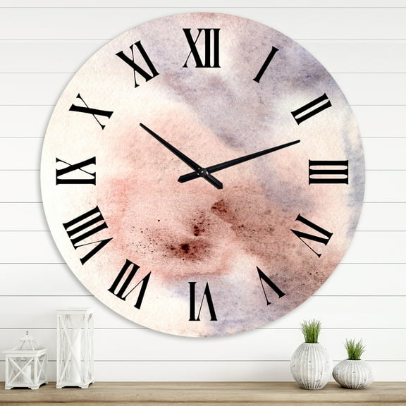 Designart 1 in Quartz Modern/Contemporary Wall Clock
