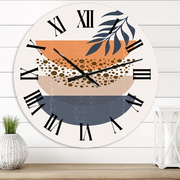 Designart 1 in Quartz Modern/Contemporary Wall Clock