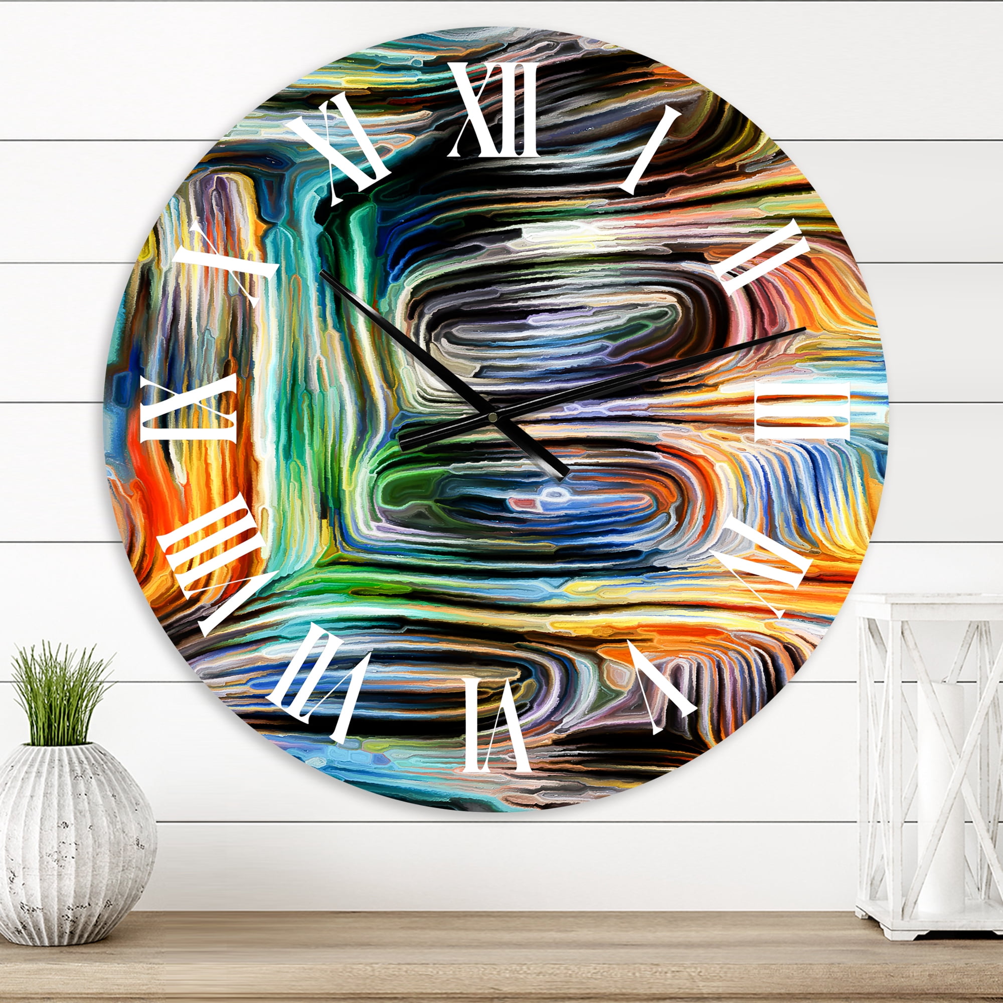 Designart 1 in Quartz Modern/Contemporary Wall Clock