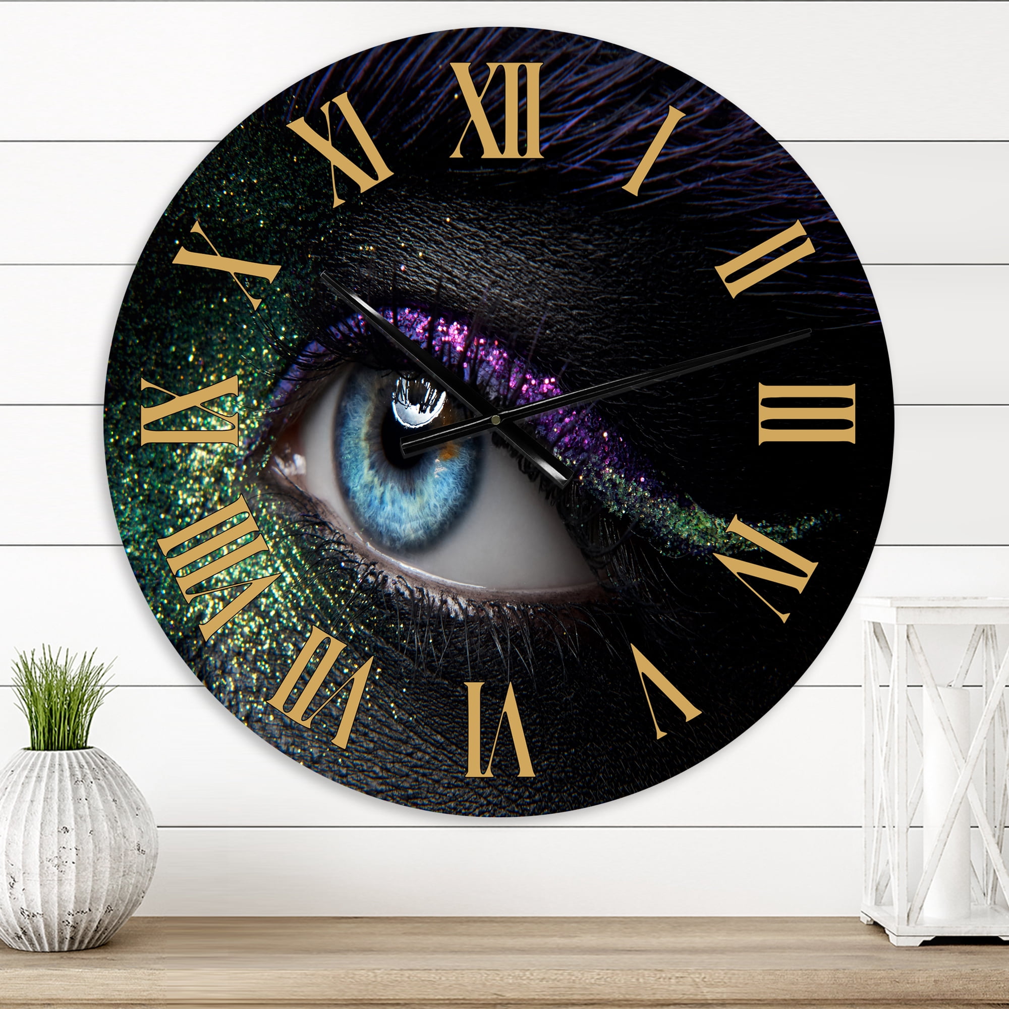 Designart 1 in Quartz Modern/Contemporary Wall Clock