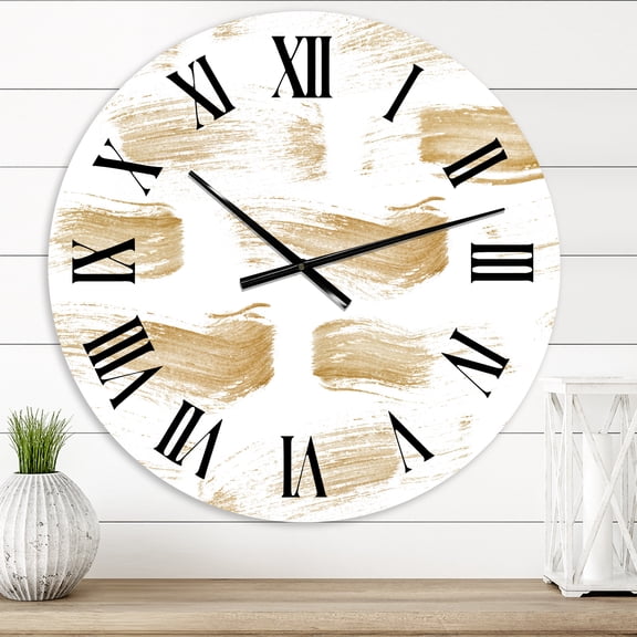 Designart 1 in Quartz Modern/Contemporary Wall Clock